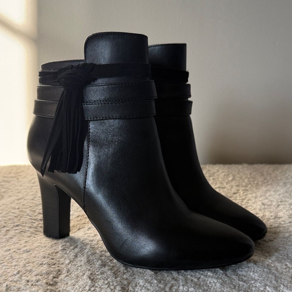 Lauren Ralph Lauren Black Ankle Boots